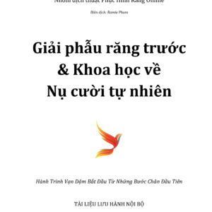 Giải phẫu răng trước và khoa học thiết kế nụ cười
