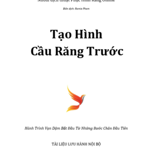 Tạo hình cầu răng trước